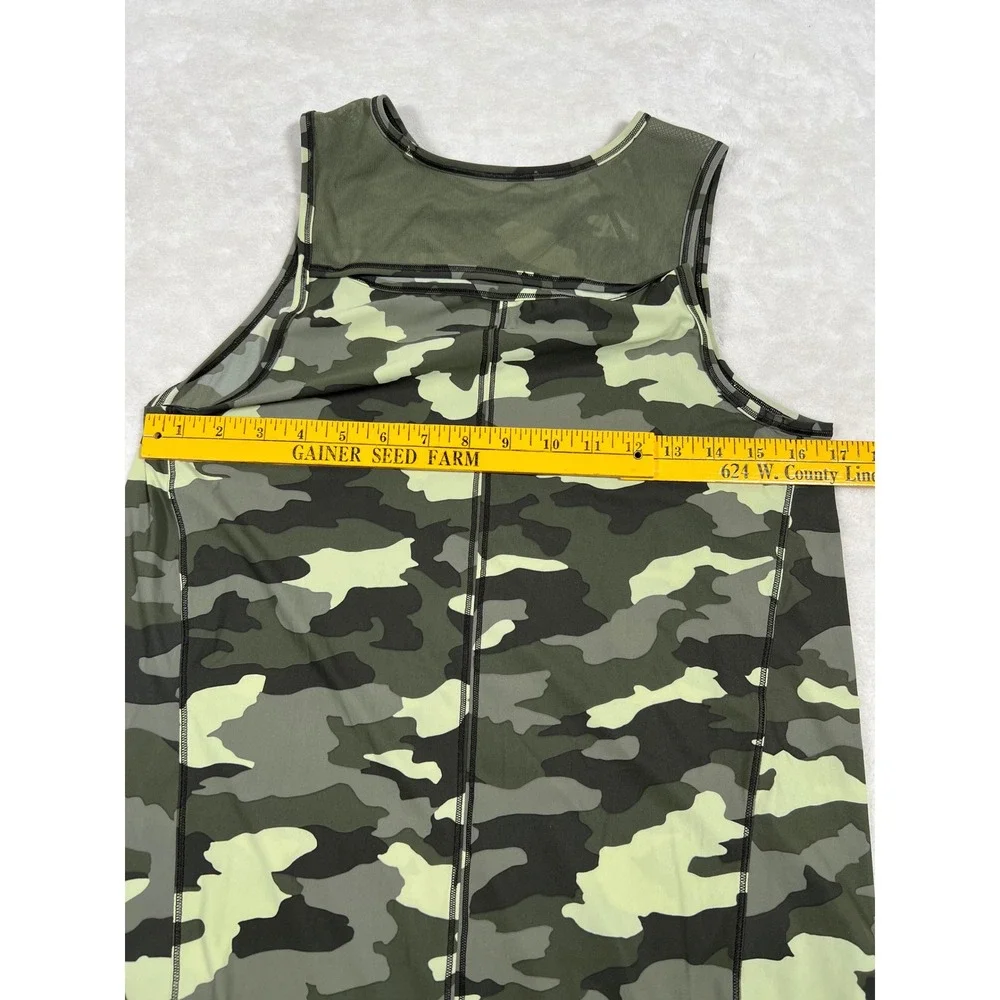 Lululemon Tank Top Sleeveless Camo Print Athletic Activewear Top Size 6‎